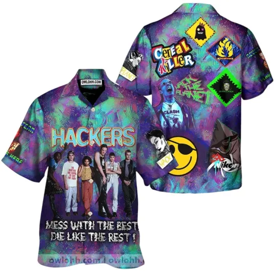Discover Hackers Movie 1995 Unisex Hawaiian Shirt