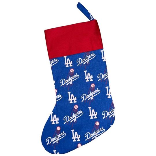 Discover LA Dodgers Christmas Stocking, Baseball, Champs, World Series, Christmas Decor, Holiday, Washable