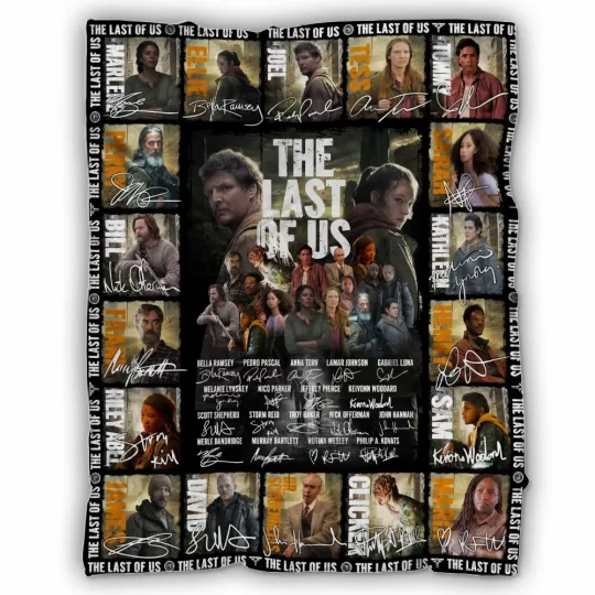 The Last Of Us Blanket, The Last Of Us TV Series Fleece Blanket