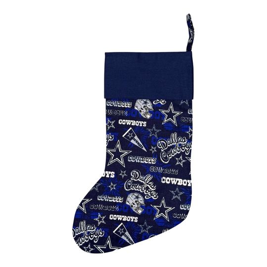 Dallas Cowboys Christmas Stocking, football, Football, Christmas Decor, Holiday, Washable