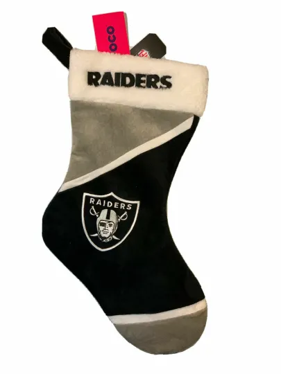 Discover football Las Vegas R@iders Holiday Christmas Stocking