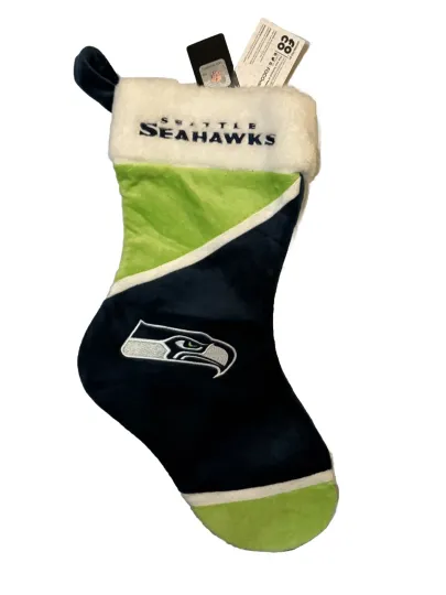 Discover football Seattle Holiday Christmas Stocking