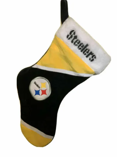 Discover football Pittsburgh Holiday Christmas Stocking