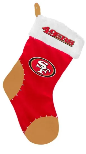 Discover football San Francisco Holiday Christmas Stocking