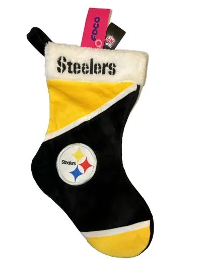 Discover football Pittsburgh Holiday Christmas Stocking