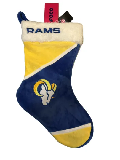 Discover football Los Angeles Holiday Christmas Stocking