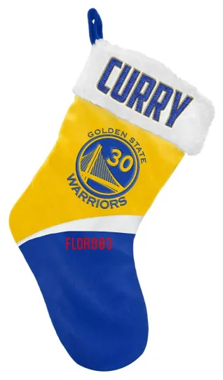 Discover Stephen Curry #30 Golden State Holiday Christmas Stocking
