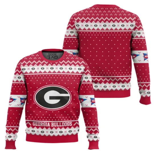Discover Georgia Bulldog Ugly Christmas Sweater Unisex