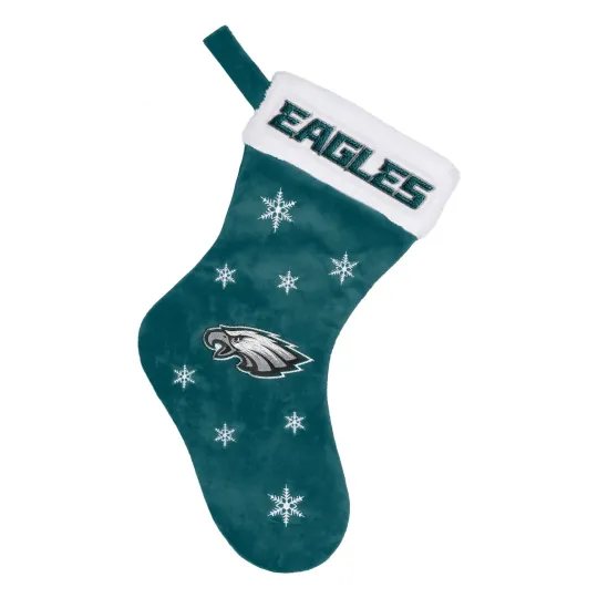 Philadelphia football Snowflake Christmas Stocking