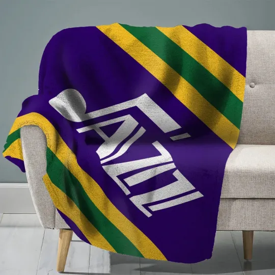 Discover Sleep Squad Utah Jazz Hardwood Classics hockey Blanket