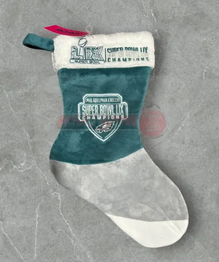 Discover Philadelphia Eagles Super Bowl LIX Champions Christmas Stocking
