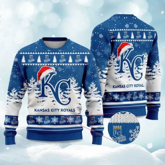 Discover 2025 Royals Snowflakes Christmas Ugly Sweater - Christmas Gift For Men, Women