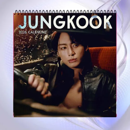 Jungkook 2026 Wall Calendar, BTS Member Vertical Calendar, Kpop Idol Fan Gift
