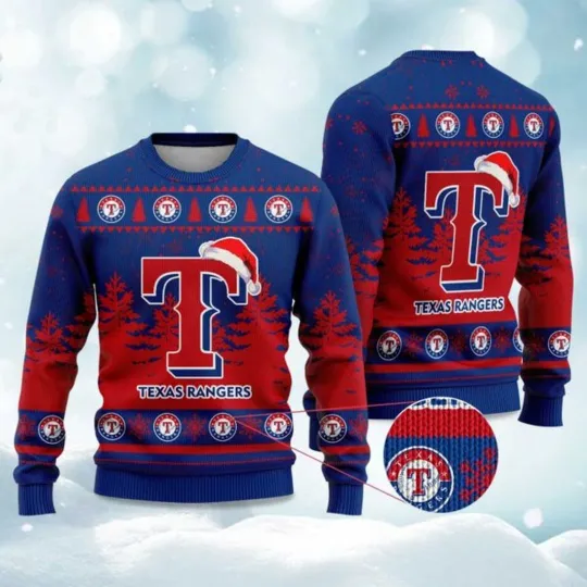 Discover 2025 Rangers Snowflakes Christmas Ugly Sweater - Christmas Gift For Men, Women
