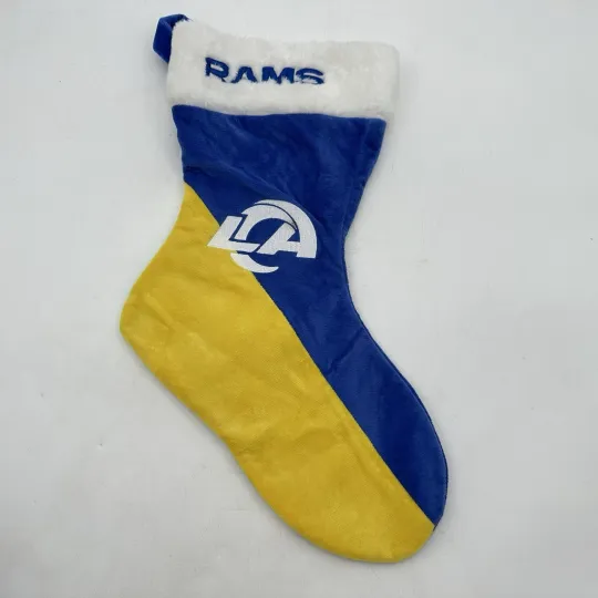 Discover Los Angeles football Holiday Christmas Stocking *small Stain