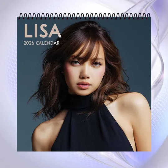 Lisa 2026 Wall Calendar, K-Pop Idol, Blackpink Fan Gift