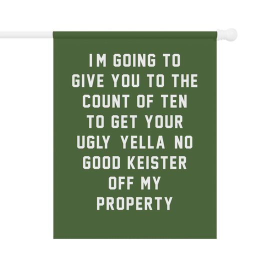 Evergreen Delight -Home Alone Holiday Flag - Multiple Sizes