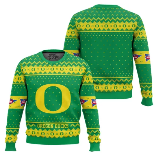 Oregon Duck Ugly Christmas Sweater Holiday Gift