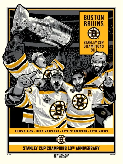 Phenom Gallery Boston Bruins 2011 Stanley Cup Champions Poster