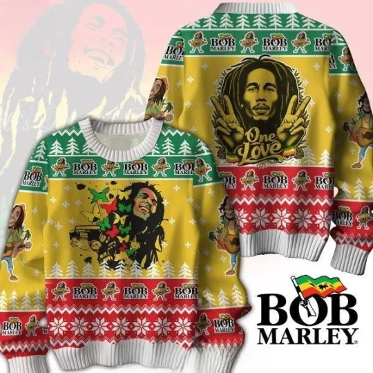 Discover Marley One Love Ugly Sweater