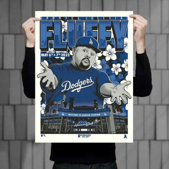Discover Phenom Gallery Fluffy Iglesias Comedy Show Dodger Stadium Poster