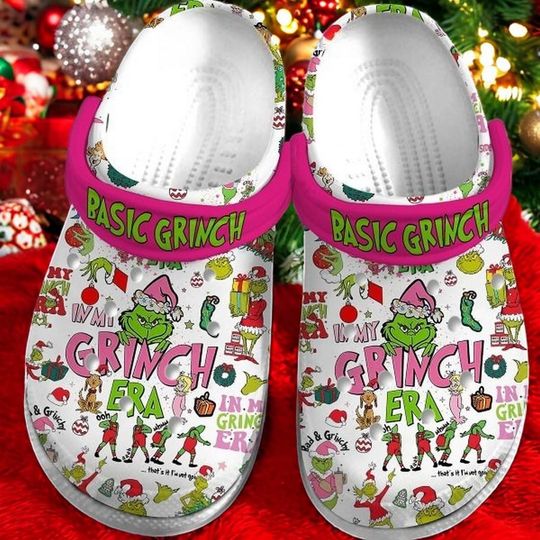 Discover funny character Inspired Pink funny character Era Christmas Hole Clogs, Cartoon Fan Foam Sandals, Breathable Shoes, Black Friday & Xmas 2025 Gift for Girls