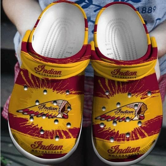 Motorcycle Inspired Foam Clogs, Classic Red Pattern, Lightweight Foam Clogs, Teens, Casual Outdoor Ride, Holiday Gift Christmas