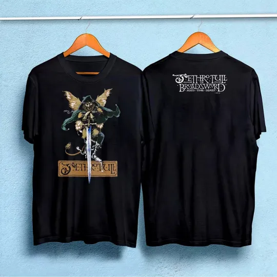 Discover Vintage Jethro Tull The Broadsword And The Beast 1984 Tour T Shirt