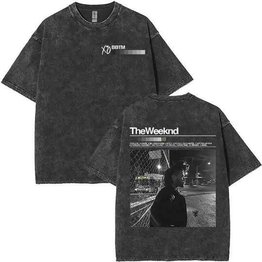 Discover Vintage XO Weeknds 2025 Tour T-Shirt Retro After Hours Til Dawn Album Graphic Tee Streetwear Merch