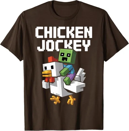 Discover Chicken Jockey Pixel Funny Lover Game Present Friends Unisex T-Shirt