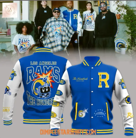 Discover Los Angeles x The Hundreds Baseball Jacket Gift For Christmas