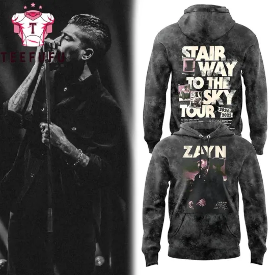 Discover Zayn Malik Stairway To The Sky Tour 2025 Limited Edition Hoodie 3D