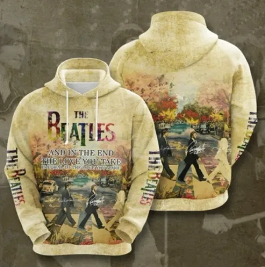 Discover The Beatles hoodie And In The Hoodie 3d - all printed Gift Christmas For Family