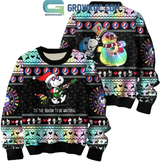 Discover SnoopTis The Season To Be Grateful Ugly Sweater