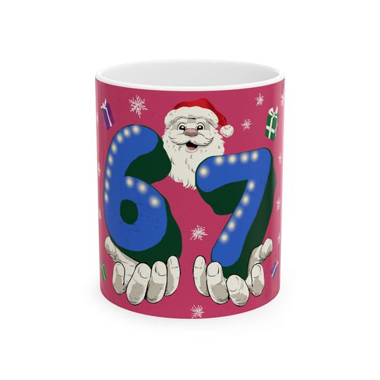 Discover 67 Santa Mug, Perfect Christmas Gift