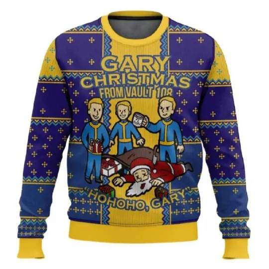 Discover Falllout Gary Ugly Christmas Sweater