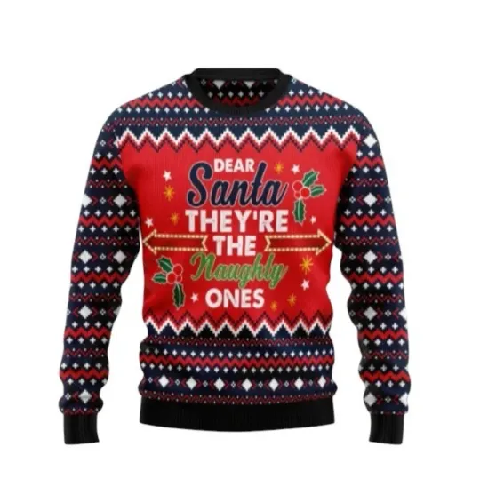 Discover Dear Santa Ugly Christmas Sweater