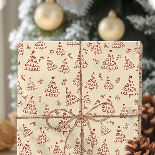 Subtle F*ck Trump Tis The Season Christmas Wrapping Paper, Funny FDT Gift Wrap Xmas, Anti Trump Maga Decor Holiday, Political Gift Idea