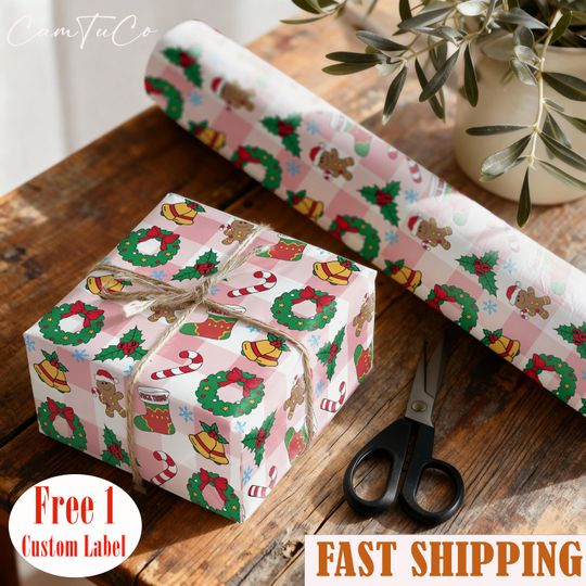 Anti Trump Christmas Wrapping Paper, Fuck Trump Wrapping Paper, FDT Wrapping Paper, Anti Fascist Xmas Wrapping Paper, Christmas Gifts