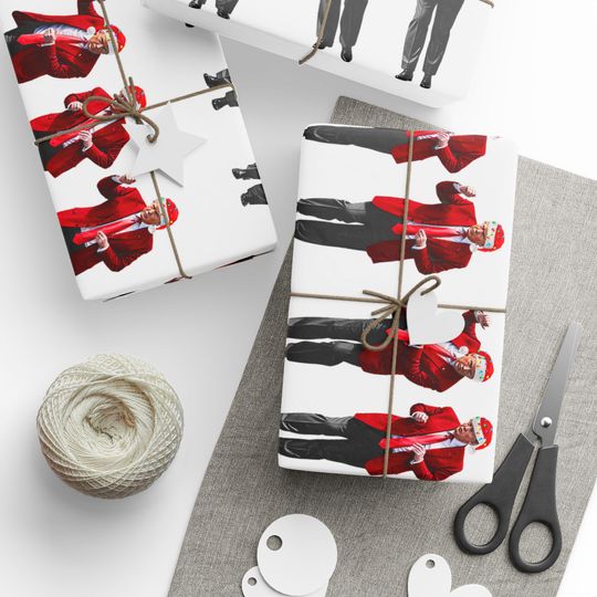 Discover Trump Dancing Wrapping Paper: Funny Political Gift Wrap for Holidays & Gifts