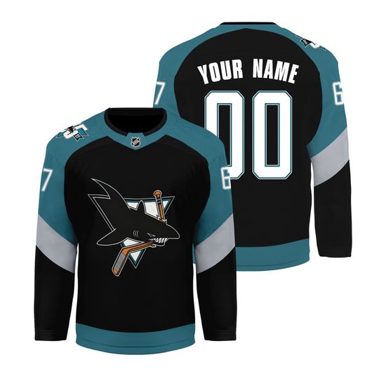 Personalized San Jose Sharks 35th Anniversary Season Hockey Shirt Printed Unisex