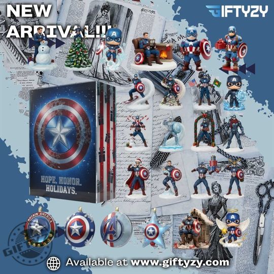 Captain America Marvel Movie Comic Advent Calendar 2025 Christmas Gift