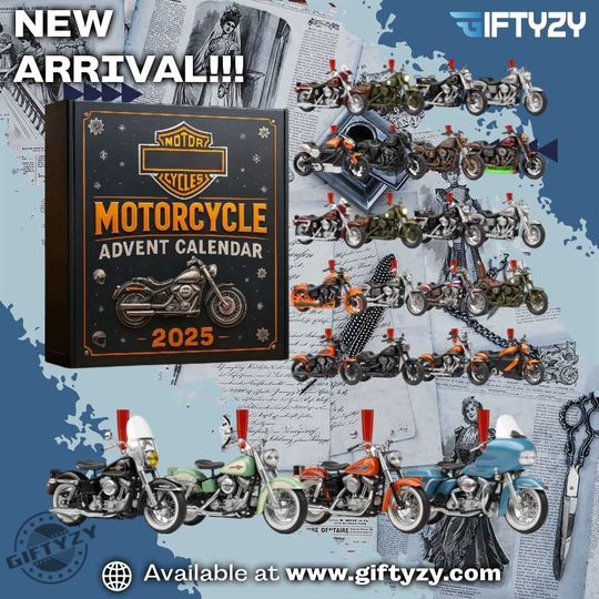 Haarleyy Davidson Advent Calendar Christmas Gift