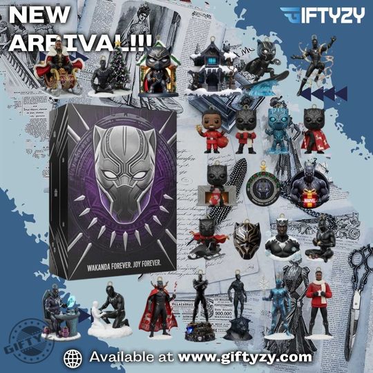 Discover Marvel Black Panther 2025 Advent Calendar Christmas Gift