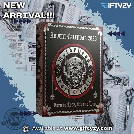 Motorhead Advent Calendar 2025 Christmas Gift