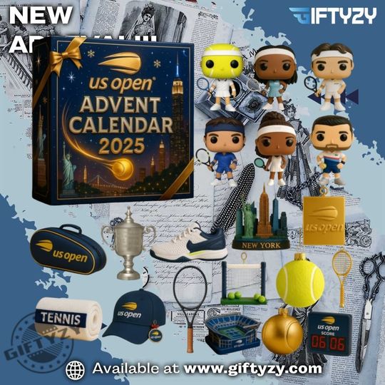 Us Open Tennis Advent Calendar 2025 Christmas Gift