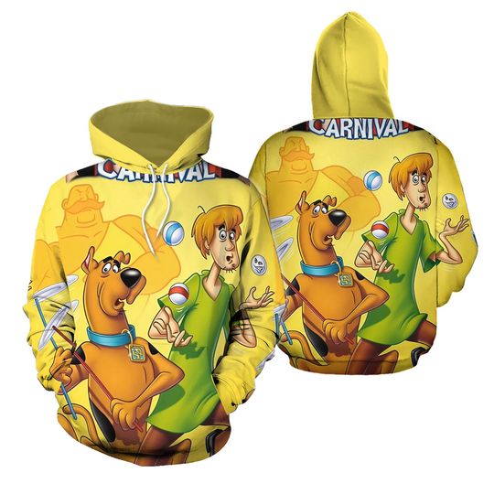 Scooby Doo And Shaggy Rogers Birthday Mother's Day Gift Hoodie 3D Printed