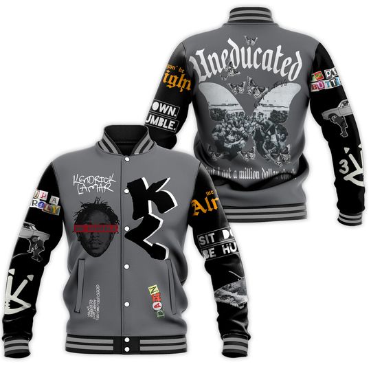 Kendrick Lamar  Wesleys Theory Baseball Jacket