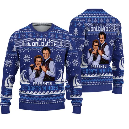 Step Brothers Ugly Christmas Sweater Funny Holiday Gift for Step Brothers Fans