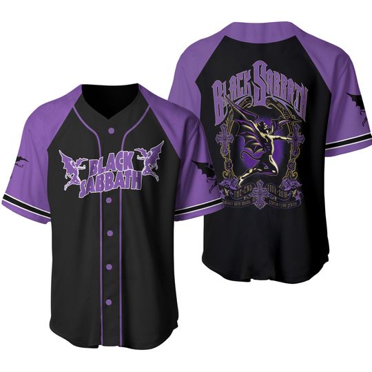 Ozzy Osbourne Baseball Jersey